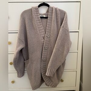 UGG Franca Hooded Cardigan Grey